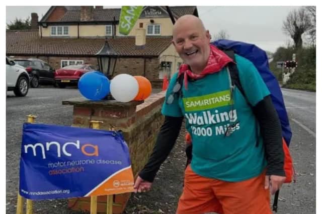 David Matthews is taking on his charity walk again.