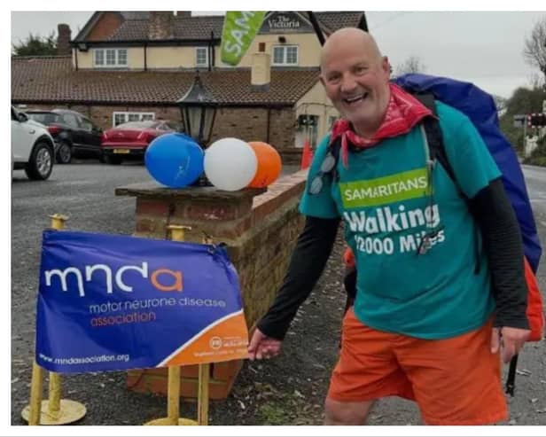 David Matthews is taking on his charity walk again.