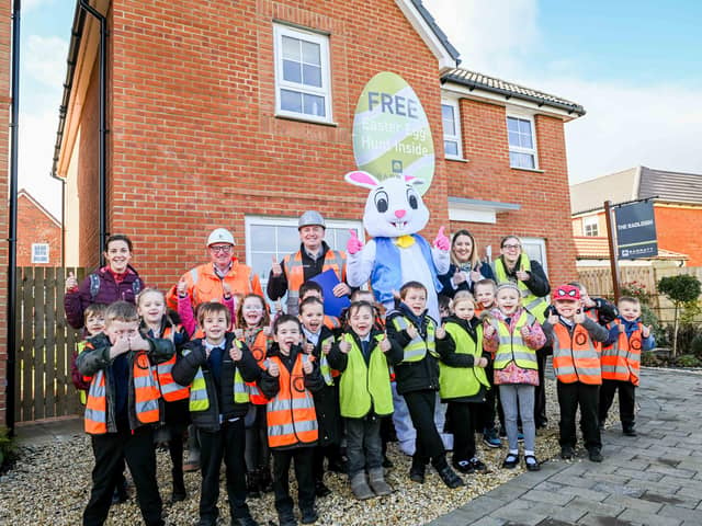 Housebuilder invites children in Doncaster to visit developments for Easter egg hunt.