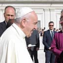 The Ven Bob Fitzharris meets The Pope.