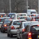 Record delays on local 'A' roads in Doncaster.
