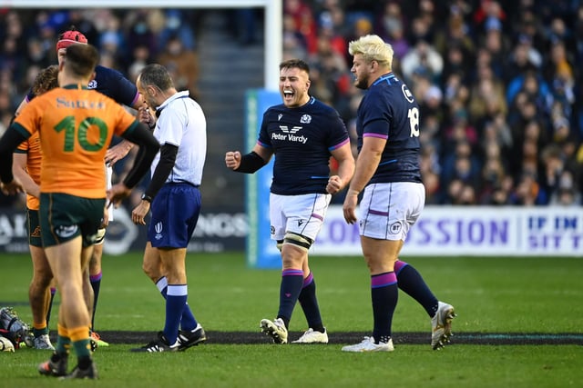 Was on the receiving end of a flying arm from Allan Alaalatoa which caused the Aussie prop to be yellow-carded and a try from Michael Hooper to be disallowed. Part of a fine back-row effort. 8