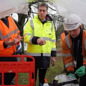 Doncaster North MP joins local Openreach engineers to get up to speed as new £22.5m ultrafast broadband network passes 75k.
