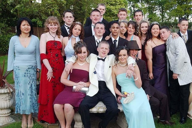 Pupils from Campsmount School attending their prom at Rogerthorpe Manor, May 18, 2006