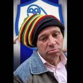 Doncaster based football fan Ricky Hartley, also known as Rasta Ricky, is credited with coming up with Sheffield Wednesday's We're All Wednesday, Aren't We? slogan.  (Photo: X).