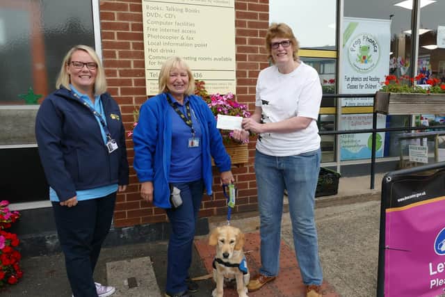 The DonTNB have sponsored a guide dog.
