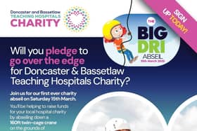 DBTH Charity Abseil poster