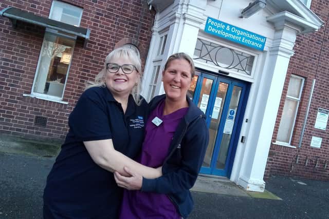 Doncaster nurses Carol Orr and Gail Eden, have both been called on to help save lives while off duty