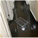 A source at the pub claimed staff had to walk through sewage while serving food.