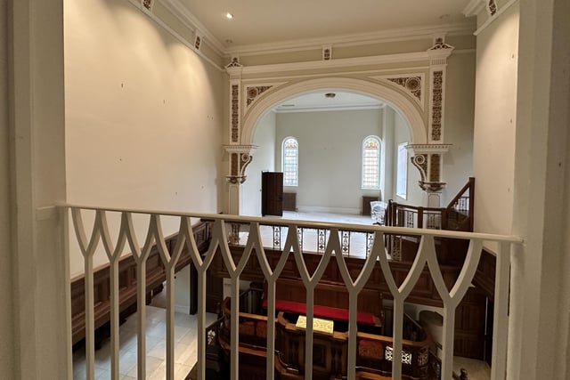 A gallery view of the main living area below.