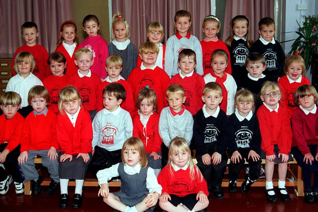 Pupils of the Rowena School, Conisbrough, pictured in October 1998