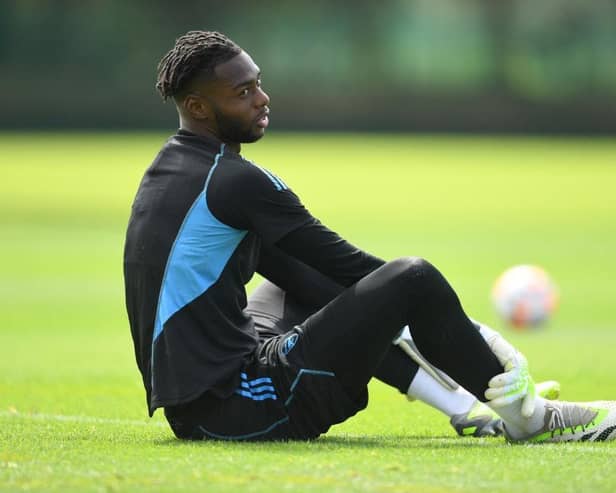 Arthur Okonkwo, currently on loan at Wrexham from Arsenal, is said to be the most valuable player in League Two.