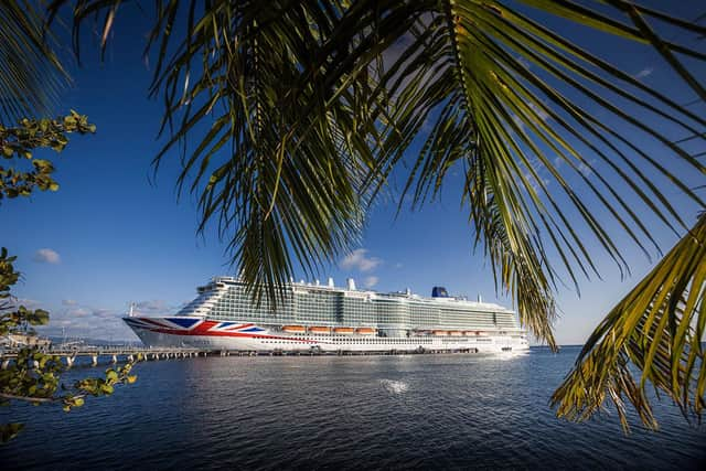 Majestic Arvia in Martinique. Picture: Christopher Ison