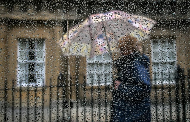 Heavy rain is on the way.