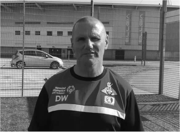 Club Doncaster Titans boss Darren Warner, who has died.