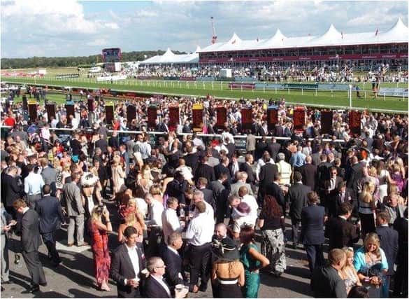 Crowds are set to return to this year's St Leger.