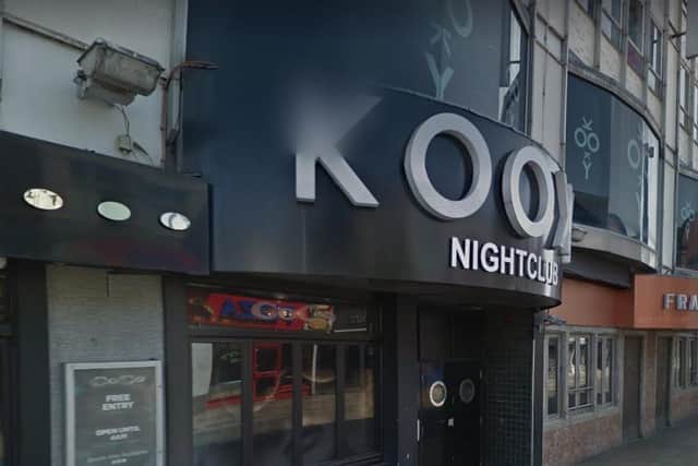 Kooky night club, in Silver Street, in Doncaster.
