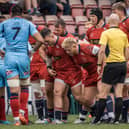 Doncaster Knights are back in action at Castle Park on Saturday. Photo: John Ashton (@ickledot)