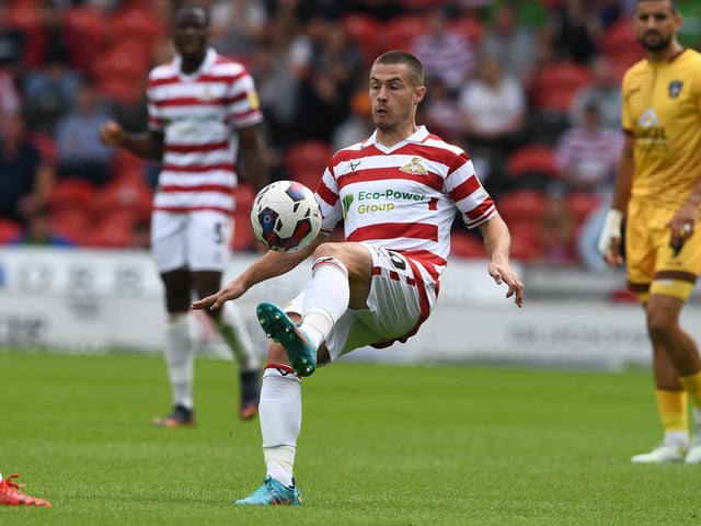 Trained on Tuesday and Thursday so should be fit for his second start of the season after being rested against Lincoln. Was Rovers' most creative player last weekend.