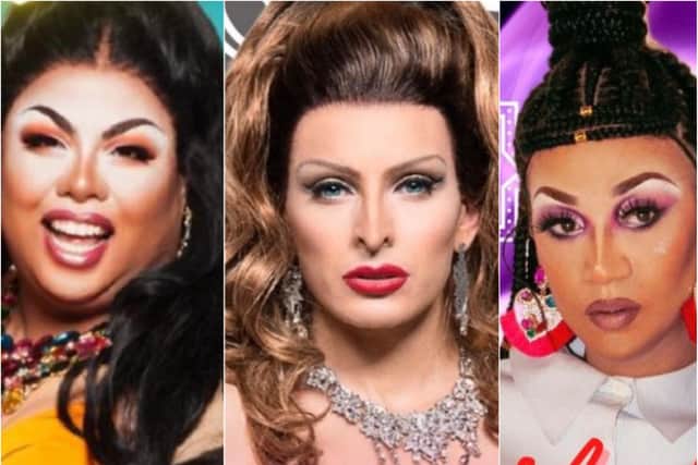 Draq queens Sum Ting Wong, Veronica Green and Tia Kofi are all coming to Doncaster.