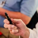 Participant of a community stop smoking service using a vape as part of their quit attempt