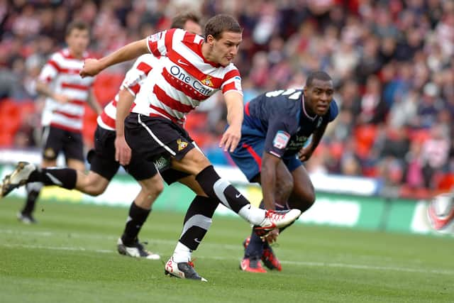 Billy Sharp scores for Rovers