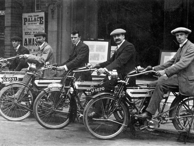 The Palace Theatre, Doncaster, with Manager J W North