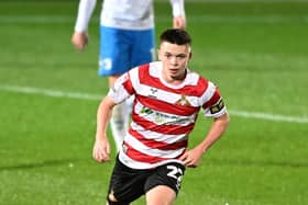 Patrick Kelly is on a season-long loan at Rovers from West Ham United.