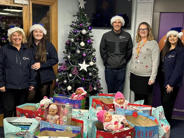 Doncaster health and safety firm spreads holiday cheer to Bluebell Wood Children’s Hospice.
