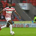 Doncaster's Ro-Shaun Williams dribbles with the ball.