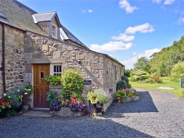 The main house is set over two floors and benefits from four bedrooms