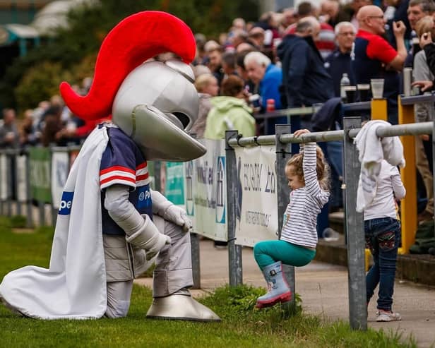 Doncaster Knights are looking for someone to be Donny the Knight at games.