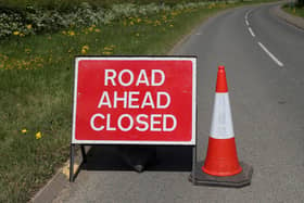 Nine road closures this week