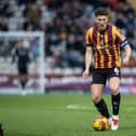 Richie Smallwood is set to miss Bradford's crucial trip to Rovers later this month. Pic: Tony Johnson.