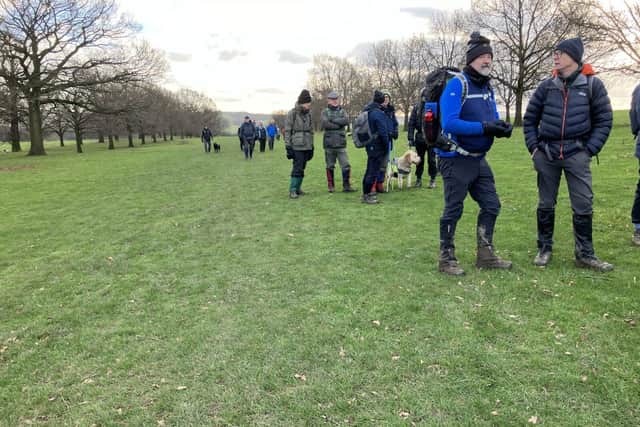 A typical walk with Doncaster Ramblers
