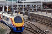 A view of Sheffield station.