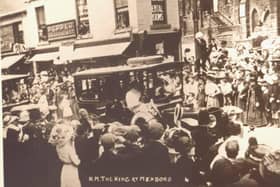 The King and Queen's visit to Mexborough in 1912.