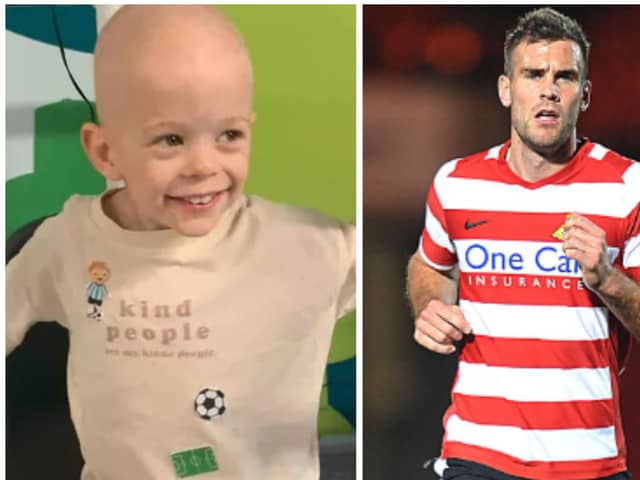 Tommy Spurr's young son Rio is battling cancer.