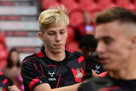Doncaster Rovers' youngster Sam Straughan-Brown.