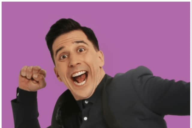 Comedian Russell Kane is coming to Doncaster.