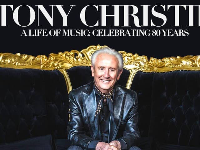 Tony Christie celebrating 80th birthday and life in music with Yorkshire homecoming show