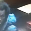 Police have issued a CCTV image of the man they want to question.
