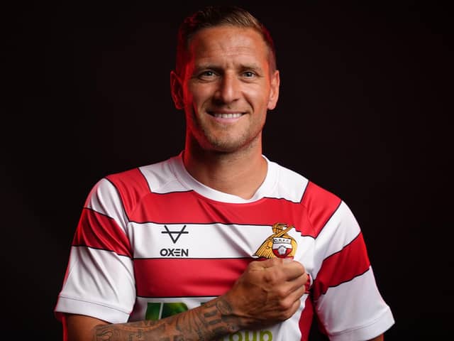 Rovers fans will get their first glimpse of Billy Sharp as he embarks on his latest spell with the club.