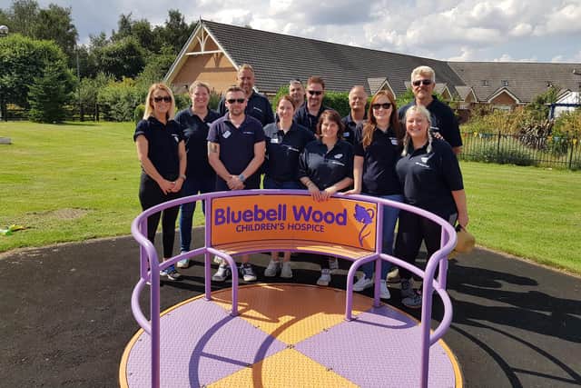 The VolkerRail team at Bluebell Wood (pictures taken pre-pandemic)