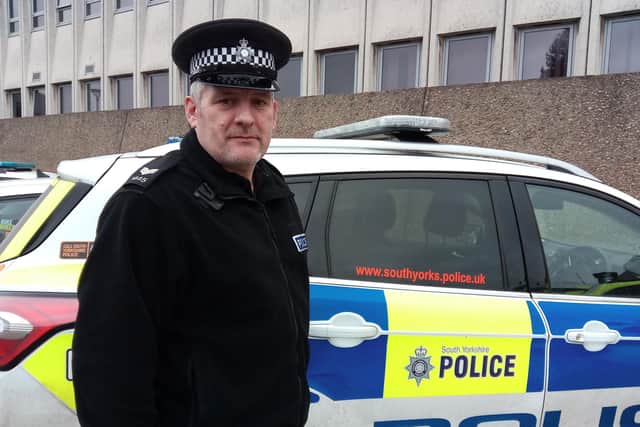 Sgt Stuart Rowse is jointly heading Doncaster police's new burglary unit