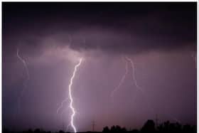 Thunderstorms are expected in Doncaster this weekend.