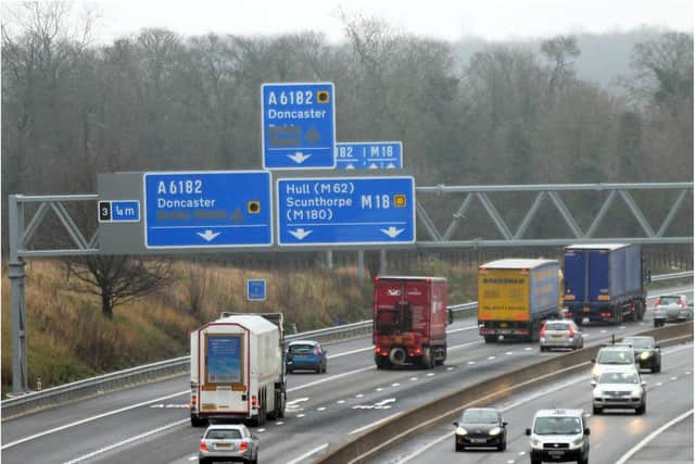 The M18 will be subject to a number of closures this week.