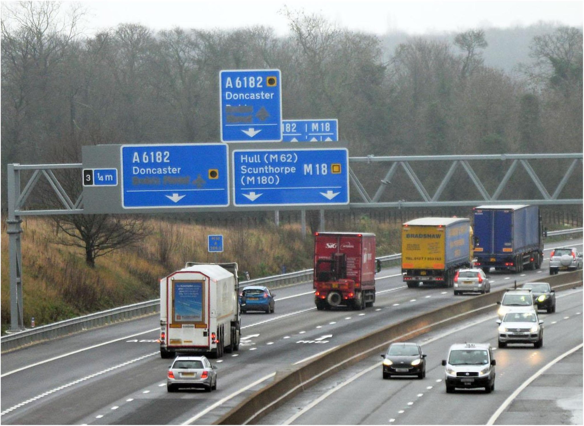 Doncaster drivers warned of M18 closures and diversions this week