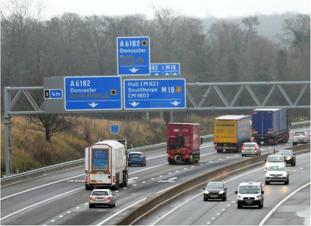 The M18 will be subject to a number of closures this week.
