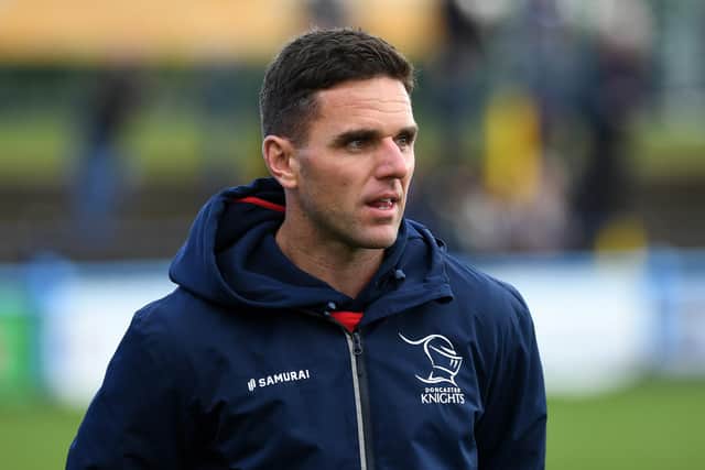 Doncaster Knights head coach Joe Ford. (Picture: Jonathan Gawthorpe)